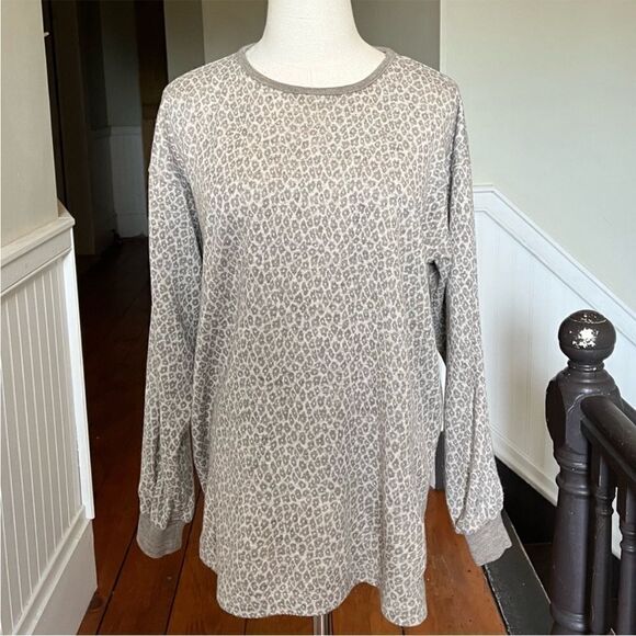 Vintage Cheetah Oversized 80’s Sweater - Picture 2 of 7